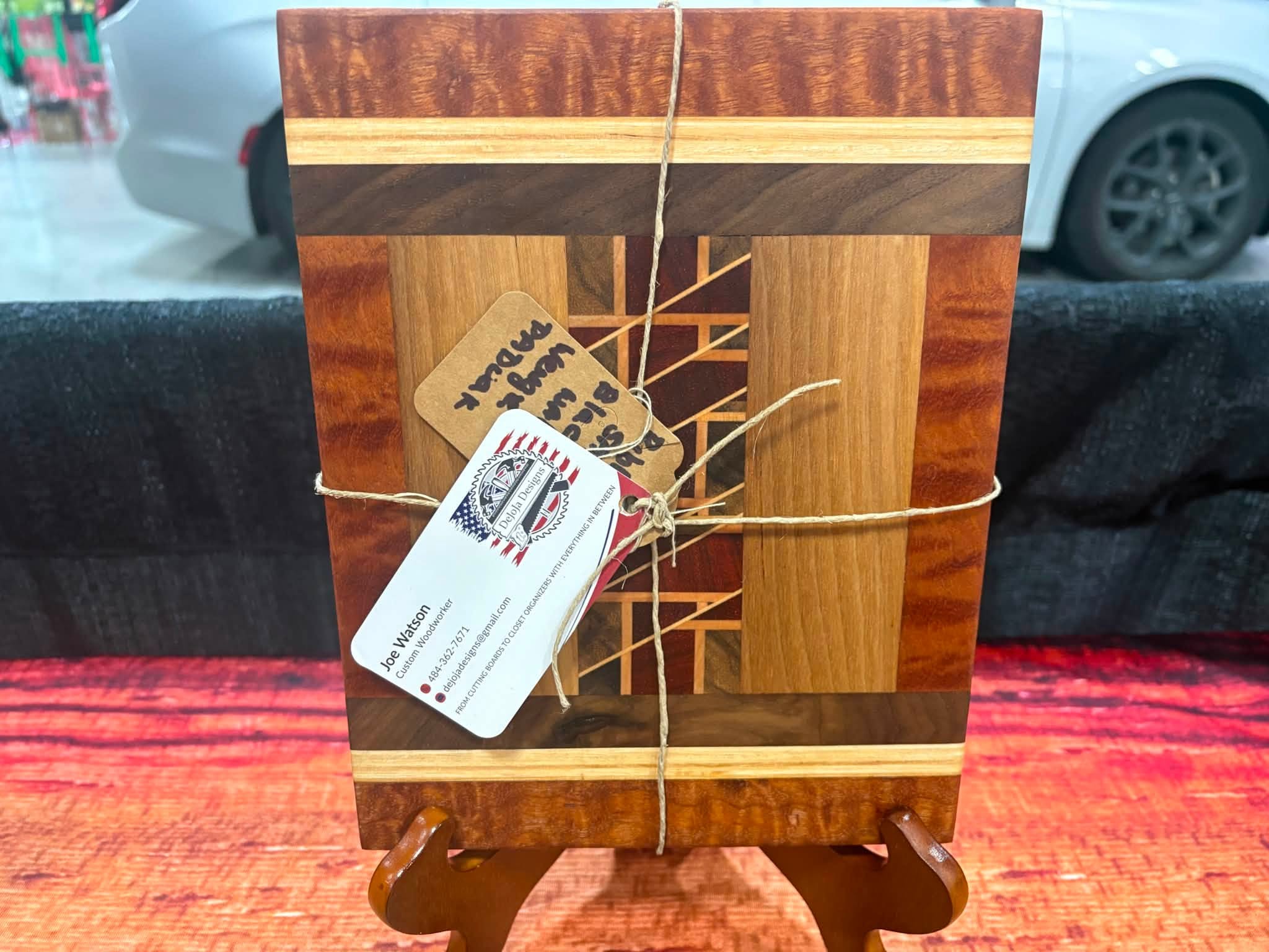 Exercitation Geometric Cutting Board